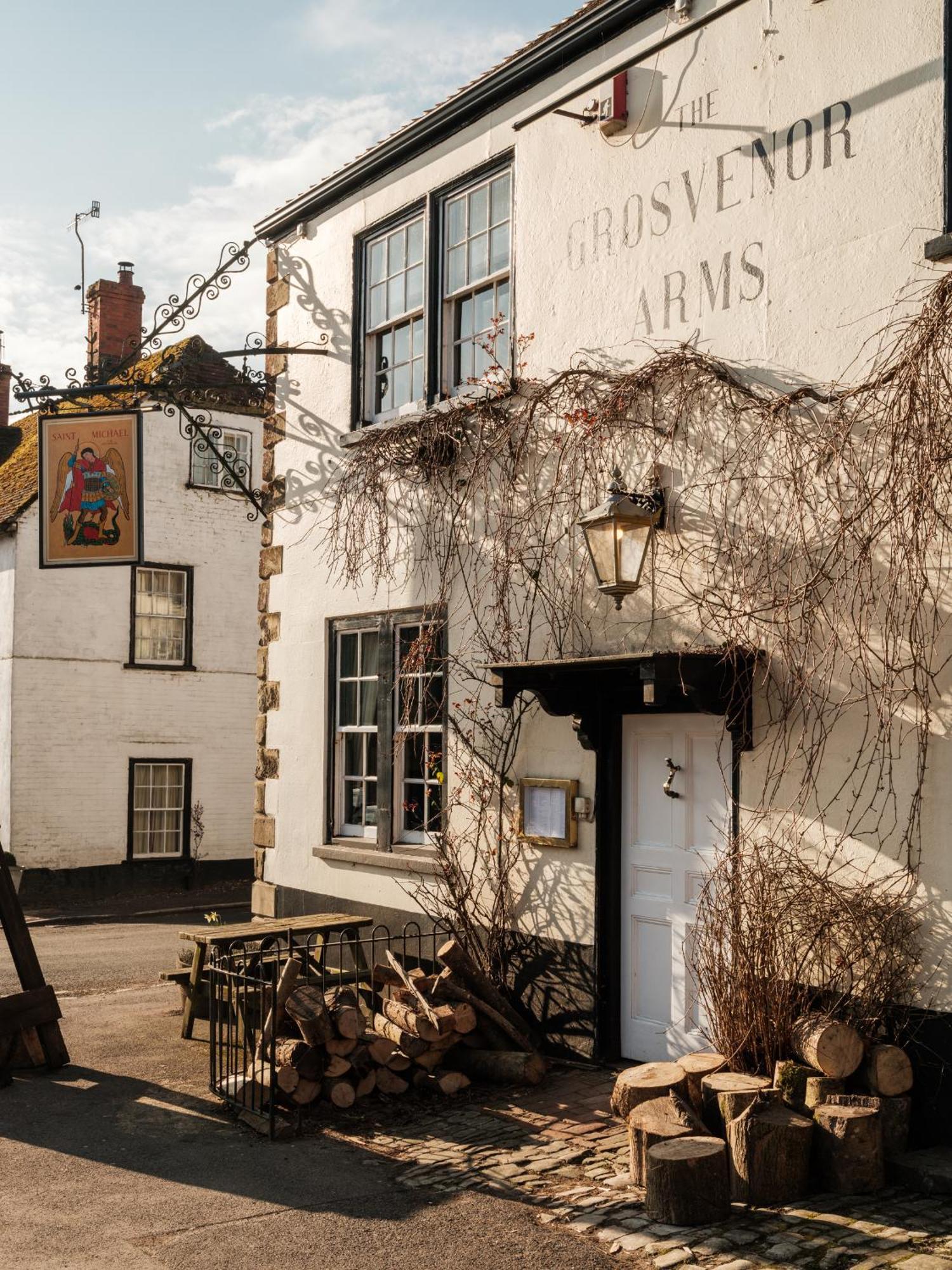 The Grosvenor Arms Hotel Hindon Kültér fotó